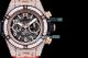 Swiss HUB1242 Hublot Replica Big Bang Watch Diamond Watch - Rose Gold Case Black Band (4)_th.jpg